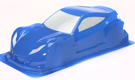 1/10 195mm 3D molded PC Honda Simulated Clear Body Shell (Blue)