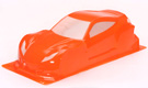 1/10 195mm 3D molded PC Honda Simulated Clear Body Shell (Orange)