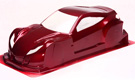 1/10 195mm 3D molded PC Honda Simulated Clear Body Shell (Cranberry)